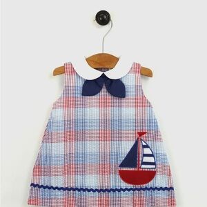 NWT- Petit Ami sailboat dress with bloomers